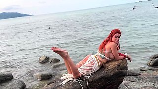 Frenetic pussy fucking for bodacious redhead MILF beauty