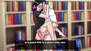 Titty fucking, cartoon sex, creampied