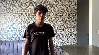 My stepson comes in horny after a party and comes into my room to fuck me hard in front of my husband