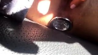 Close Up Pierced Twat Toying