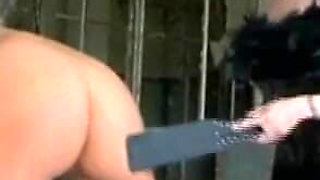 Big boobs blonde humiliating, ass whipping, pussy pinching