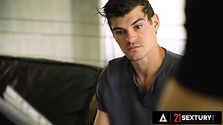 Twenty-one sextury - saucy stunner Alexis Crystal will seduce toby and josh to a hot double penetration session