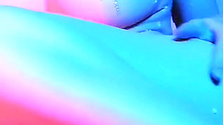 Cute bitch roughly fucks herself in the ass with hand and uses a pump