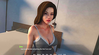 Fucking Stepcousin in Dressing Room- Away From Home Animated Porn Gameplay