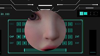 Cute japanese anime catgirl gets fucked on a space station