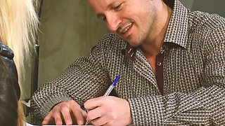 Amazing MILFs Scene-2_sexy Blonde MILF with Small Tits Enjoys Facial