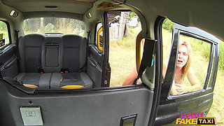 Female Fake Taxi - Hot Cab Creampie for Married Couple