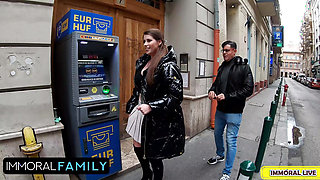 Lady Lyne Huge Natural Tits Milf Gets Naked In Public & Pounded To Pluto By Monster Cock - Immoral Family 4k