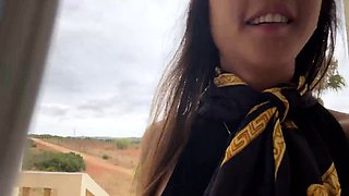 DaringKiara Rooftop Public Rough Sextape Onlyfans Video