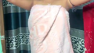 Feel raw Indian passion in a model's daring intimate strip display