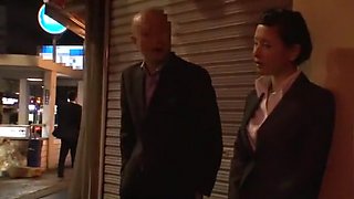 Hottest Japanese whore in Horny Secretary, Stockings/Pansuto JAV video