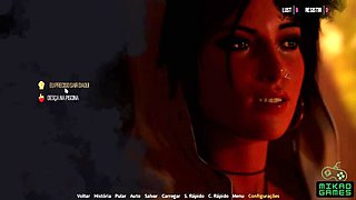 Lara Croft's Naughty Encounter: A 3D Anal Adventure