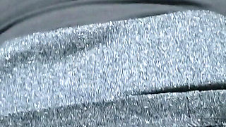 A Woman with Hairy Pussy in Her Secretary Outfit