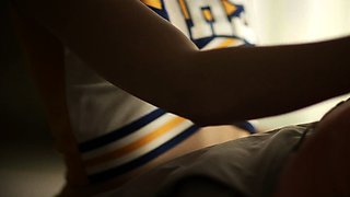 Busty teen Britney Young in great handjob action