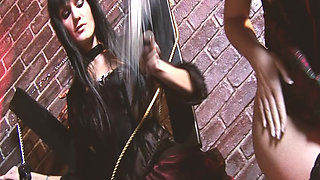 Fetish Babes Scene-2_anal Orgy of Friends in Lingerie Having Sex Together in a BDSM Cave