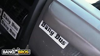 Crystal Rae Gets Her Big Ass Pounded Hard on BangBus - Public Sex & Big Dick Action