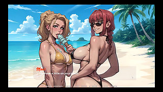 My New Girlfriend [ Taboo Hentai Game ] Ep.29 Shy Stepsis Caught Stepmom Fucking the Neighbor BBC!