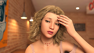 My Bimbo Dream #31 - Blonde College Girl Walks Around Town While Having A Controlled Vibrator Inside Her Pussy