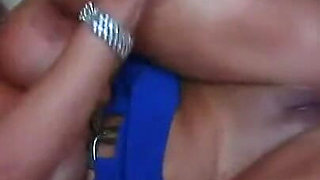 Busty MILF fucked from bald dude Derrick Pierce