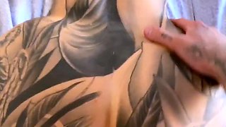 Nasty brunette pornstar with big boobs