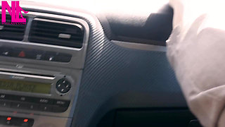 Dangling on the Passenger Seat in the Car