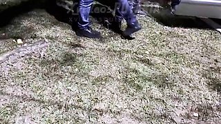 Gangbang en el monte