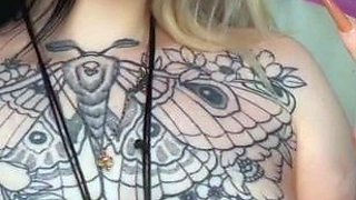 Curly Blonde Teen Records Solo Dildo Masturbation More at