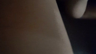 Busty Indian MILF footjob and blowjob