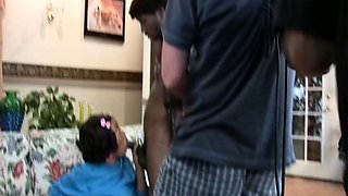 Jemeni loves it Anal Black and Ebony Bukkake Interracial POV