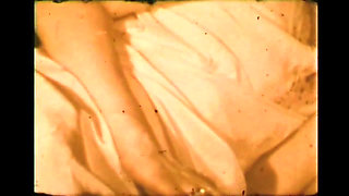 Vintage Threesome of Beautiful Girls Fucked and Cummed Inside Hairy Pussy (full Movie)