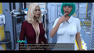 Stranded in Space - Competition Between MILFs and Teens