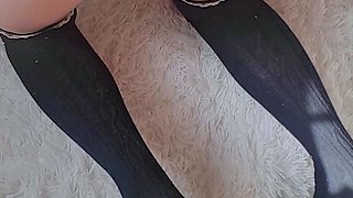 Tight sweet clit and ass solo toy fun