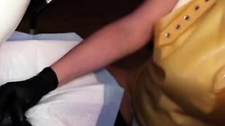 Med-Fet, Latex Nurse Needs Sample Collection FemDom