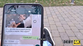 Debt4k. brazen guy nails another mans bride as the only way to delay debt