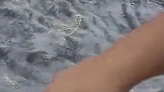 Brandi Bae Gives Stranger Random Handjob on Public Beach
