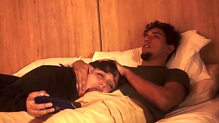 Step Sister Blowjob Almost Caught! Hardcore Spanish Amateur with Brunette Chubby Stepsis