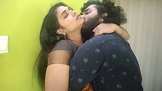 Vaishnavy and sharun long lip lock part 1, Vaiga and varun long lip lock, Lip lock romance, Saree lip lock romance, Lip lock