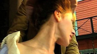 Real party amateur teens fucking in a threesome