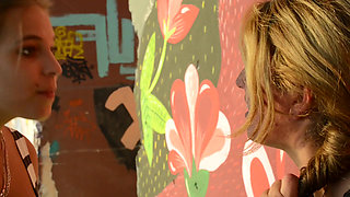 Faceslapping mega slaps - I fight for my place - Domina Mikaela Wolf & slave Natasha Grof