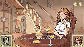 Professor and audience play a naughty strip game with a Harry Potter twist