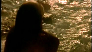 Lusty Brunette Rides a Long Hard Cock in the Ocean