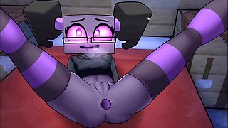 Hornycraft animated toy goes deep for a wild backside encounter