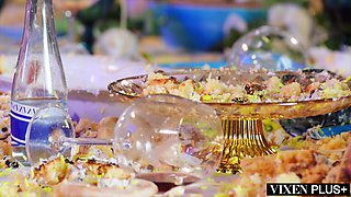 VIXENPLUS – Stunning bride’s first anal experience in luxury hotel