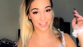 Teen Girl Solo Masturbation and Striptease 3