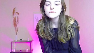 Chat com Raylovi: Fansly, Brunette  Solo Porn