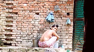 Bhabhi Taking Bath Doggystyle with Brother-in-law