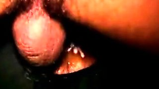 Black Cock Bareback Gloryhole Fuck