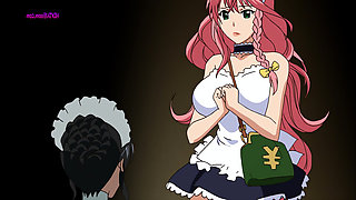 Sexy maid fucks her boss in the office