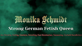 Monika Schmidt Femdom Spitting Crushing Bootworship Verbal Humiliation