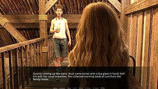 Project Myriam (extra Ending Scene) - Myriam Ends up in a Brothel and Clients Take Turns on Her While She's Pregnant